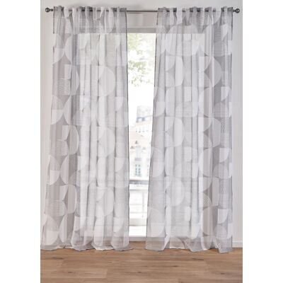 bonprix Záclona s recyklovaným polyesterom a potlačou (1 ks) D/Š: 145/135 cm unisex bonprix Záclona s recyklovaným polyesterom a potlačou (1 ks) D/Š: 145/135 cm unisex