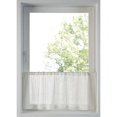 bonprix Vitrážková záclona s jemnými pásikmi D/Š: 30/90 cm unisex bonprix Vitrážková záclona s jemnými pásikmi D/Š: 30/90 cm unisex