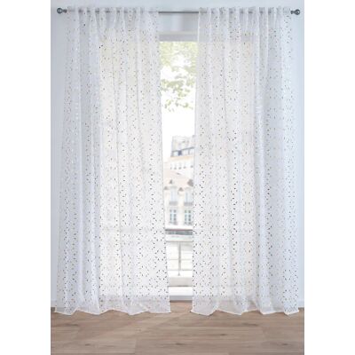bonprix Záclona s lesklou potlačou (1 ks) D/Š: 225/135 cm unisex bonprix Záclona s lesklou potlačou (1 ks) D/Š: 225/135 cm unisex