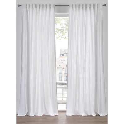 bonprix Bavlnený záves s plátnom (1 ks) D/Š: 245/140 cm unisex bonprix Bavlnený záves s plátnom (1 ks) D/Š: 245/140 cm unisex
