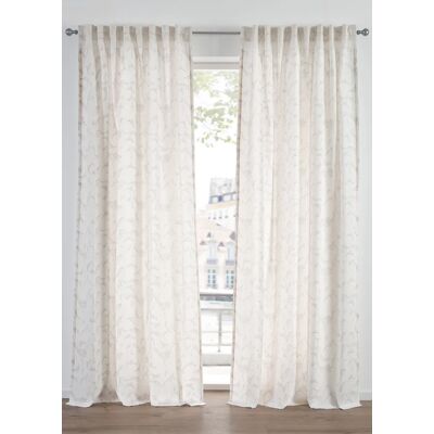 bonprix Polotransparentná záclona, aj extra dlhá (2 ks v balení) D/Š: 145/135 cm unisex bonprix Polotransparentná záclona, aj extra dlhá (2 ks v balení) D/Š: 145/135 cm unisex