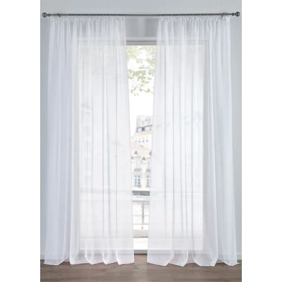 bonprix Záclona z ľahkého voálu (2 ks) D/Š: 145/150 cm unisex bonprix Záclona z ľahkého voálu (2 ks) D/Š: 145/150 cm unisex