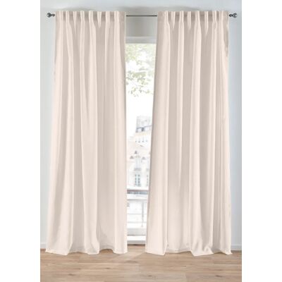 bonprix Záclona z recyklovaného materiálu (2 ks) D/Š: 145/135 cm unisex bonprix Záclona z recyklovaného materiálu (2 ks) D/Š: 145/135 cm unisex