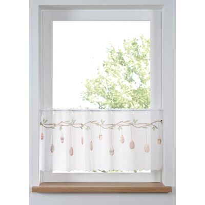 bonprix Vitrážková záclona s veľkonočným motívom D/Š: 60/150 cm unisex bonprix Vitrážková záclona s veľkonočným motívom D/Š: 60/150 cm unisex