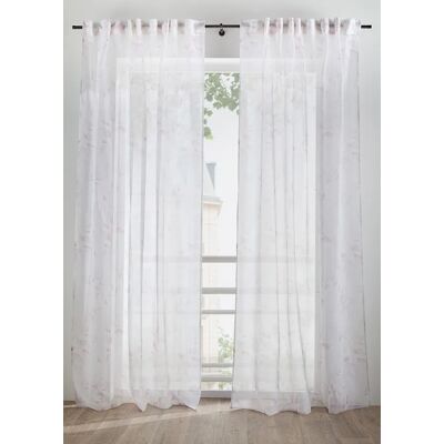 bonprix Záclona s kvetovanou potlačou (1 ks v balení) D/Š: 145/140 cm unisex bonprix Záclona s kvetovanou potlačou (1 ks v balení) D/Š: 145/140 cm unisex