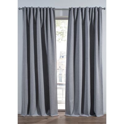 bonprix Zatemňujúci záves so zadnou stranou v rovnakej farbe (1 ks v balení) D/Š: 145/130 cm unisex bonprix Zatemňujúci záves so zadnou stranou v rovnakej farbe (1 ks v balení) D/Š: 145/130 cm unisex