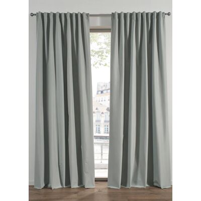 bonprix Zatemňujúci záves s vrstvenou čiernou zadnou stranou (1 ks v balení) D/Š: 265/135 cm unisex bonprix Zatemňujúci záves s vrstvenou čiernou zadnou stranou (1 ks v balení) D/Š: 265/135 cm unisex
