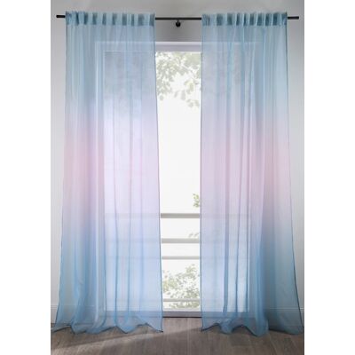 bonprix Záclona s farebným prelivom (1 ks v balení) D/Š: 225/140 cm unisex bonprix Záclona s farebným prelivom (1 ks v balení) D/Š: 225/140 cm unisex