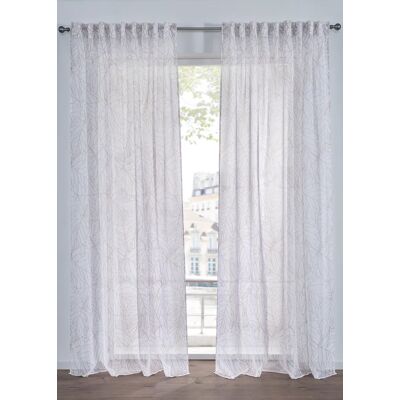 bonprix Záclona s jemnou štruktúrou (1 ks v balení) D/Š: 225/140 cm unisex bonprix Záclona s jemnou štruktúrou (1 ks v balení) D/Š: 225/140 cm unisex