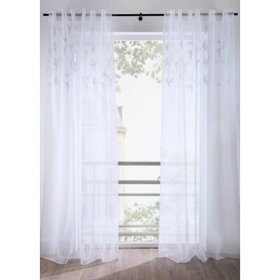 bonprix Záclona s výšivkou (1 ks v balení) D/Š: 225/140 cm unisex bonprix Záclona s výšivkou (1 ks v balení) D/Š: 225/140 cm unisex