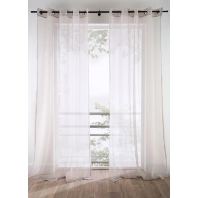 bonprix Záclona s jemnou sieťovinovou štruktúrou (1 ks) D/Š: 145/135 cm unisex bonprix Záclona s jemnou sieťovinovou štruktúrou (1 ks) D/Š: 145/135 cm unisex
