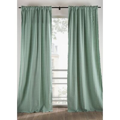bonprix Záves z bio bavlny (1 ks v balení), krepový materiál D/Š: 225/110 cm unisex bonprix Záves z bio bavlny (1 ks v balení), krepový materiál D/Š: 225/110 cm unisex
