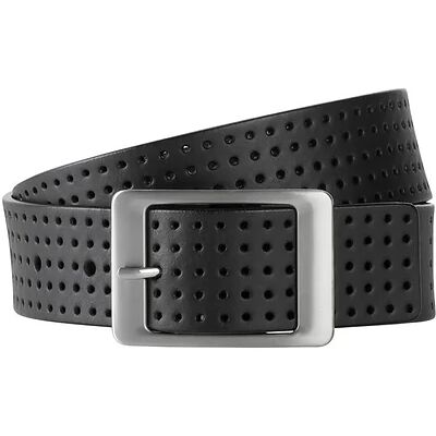 bonprix Kožený opasok s dierkovaným vzorom 130 unisex bonprix Kožený opasok s dierkovaným vzorom 130 unisex