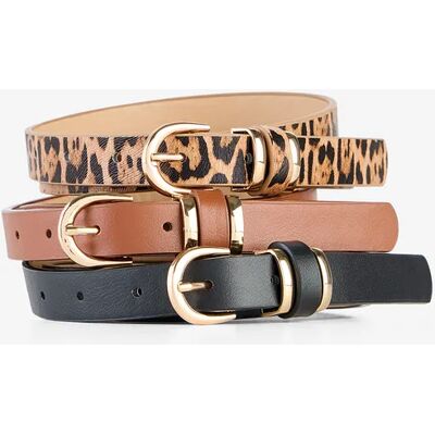 bonprix Opasok 3ks, s lesklou prackou 70 female bonprix Opasok 3ks, s lesklou prackou 70 female