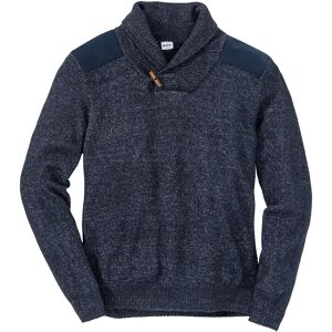 bonprix Pulóver so šálovým golierom 60/62 (XXL) male bonprix Pulóver so šálovým golierom 60/62 (XXL) male