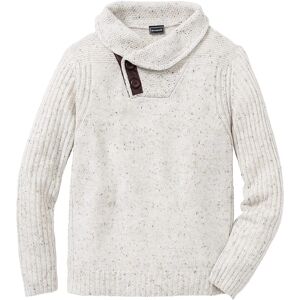 bonprix Pulóver so šálovým golierom 60/62 (XXL) male bonprix Pulóver so šálovým golierom 60/62 (XXL) male
