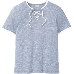bonprix Tričko so šnurovačkou z bio bavlny 56/58 (XL) male bonprix Tričko so šnurovačkou z bio bavlny 56/58 (XL) male