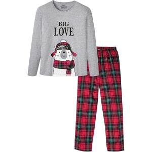 bonprix Pyžamo s bio bavlnou a dlhými rukávmi 56/58 (XL) male bonprix Pyžamo s bio bavlnou a dlhými rukávmi 56/58 (XL) male