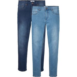 bonprix Power-strečové džínsy Slim Fit, Tapered (2 ks) 64 male bonprix Power-strečové džínsy Slim Fit, Tapered (2 ks) 64 male