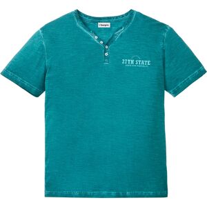 bonprix Tričko s légou, krátky rukáv v obnosenom vzhľade z čistej bio bavlny 64/66 (3XL) male bonprix Tričko s légou, krátky rukáv v obnosenom vzhľade z čistej bio bavlny 64/66 (3XL) male