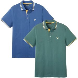 bonprix Polo tričko, piké, z čistej bavlny (2 ks v balení) 60/62 (XXL) male bonprix Polo tričko, piké, z čistej bavlny (2 ks v balení) 60/62 (XXL) male