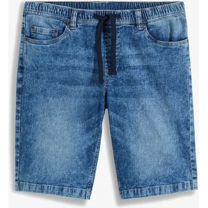 bonprix Džínsové bermudy bez zapínania, ľahké, Slim Fit 66 male bonprix Džínsové bermudy bez zapínania, ľahké, Slim Fit 66 male
