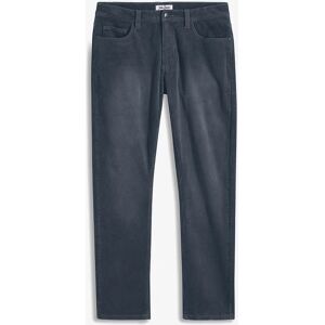bonprix Strečové kordové nohavice, Regular Fit, rovné, vybielený vzhľad 54 male bonprix Strečové kordové nohavice, Regular Fit, rovné, vybielený vzhľad 54 male