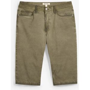 bonprix Strečové dlhé bermudy, vyšúchaný vzhľad, Regular Fit 42 male bonprix Strečové dlhé bermudy, vyšúchaný vzhľad, Regular Fit 42 male