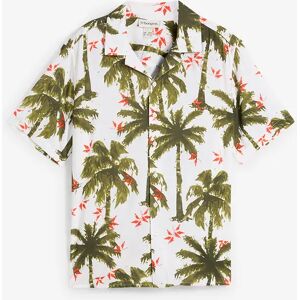 bonprix Košeľa s krátkym rukávom z viskózy, Loose Fit 45/46 (XXL) male bonprix Košeľa s krátkym rukávom z viskózy, Loose Fit 45/46 (XXL) male