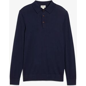 bonprix Jemne pletený polo pulóver s elegantnou merino vlnou, Slim Fit 60/62 (XXL) male bonprix Jemne pletený polo pulóver s elegantnou merino vlnou, Slim Fit 60/62 (XXL) male