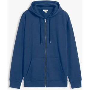 bonprix Mikinová bunda s kapucňou, z čistej bavlny, Loose Fit 52/54 (L) male bonprix Mikinová bunda s kapucňou, z čistej bavlny, Loose Fit 52/54 (L) male