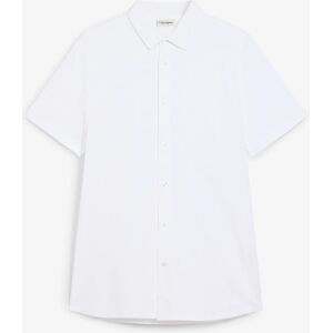 bonprix Košeľa s krátkym rukávom, super streč z piké, Slim Fit 43/44 (XL) male bonprix Košeľa s krátkym rukávom, super streč z piké, Slim Fit 43/44 (XL) male