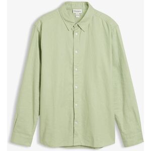 bonprix Košeľa s dlhým rukávom z chladivého pláteného mixu, Modern Fit 45/46 (XXL) male bonprix Košeľa s dlhým rukávom z chladivého pláteného mixu, Modern Fit 45/46 (XXL) male