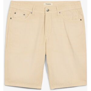 bonprix Bermudy, ľahké, s elastickým pásom, z farbeného denimu, Regular Fit 33 male bonprix Bermudy, ľahké, s elastickým pásom, z farbeného denimu, Regular Fit 33 male