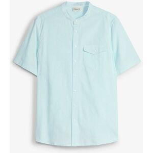 bonprix Košeľa s krátkym rukávom zo vzdušného pláteného mixu 43/44 (XL) male bonprix Košeľa s krátkym rukávom zo vzdušného pláteného mixu 43/44 (XL) male