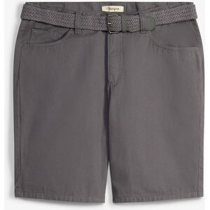 bonprix Strečové bermudy s elastickým pásom a opasom, Regular Fit 52 male bonprix Strečové bermudy s elastickým pásom a opasom, Regular Fit 52 male