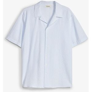 bonprix Košeľa s krátkym rukávom zo Seesucker, Loose Fit 49/50 (4XL) male bonprix Košeľa s krátkym rukávom zo Seesucker, Loose Fit 49/50 (4XL) male