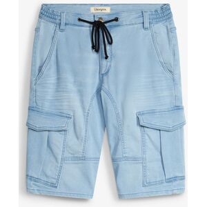 bonprix Teplákové džínsové bermudy Regular Fit 48 male bonprix Teplákové džínsové bermudy Regular Fit 48 male