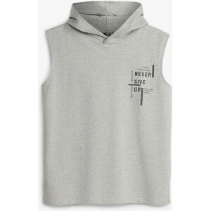 bonprix Mikina s kapucňou, bez rukávov, bio bavlna, Loose Fit 152 male bonprix Mikina s kapucňou, bez rukávov, bio bavlna, Loose Fit 152 male
