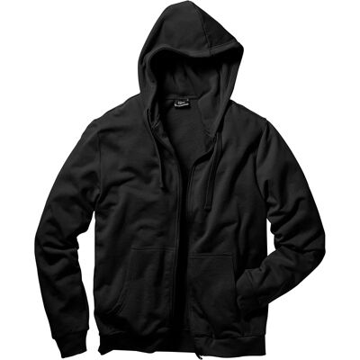 bonprix Mikinová bunda s kapucňou, Regular Fit 44/46 (S) male bonprix Mikinová bunda s kapucňou, Regular Fit 44/46 (S) male
