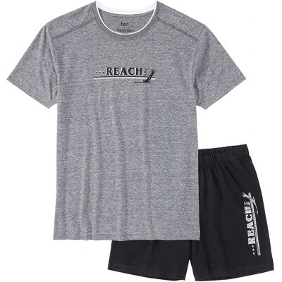 bonprix Krátke pyžamo s mäkkou bavlnou 56/58 (XL) male bonprix Krátke pyžamo s mäkkou bavlnou 56/58 (XL) male