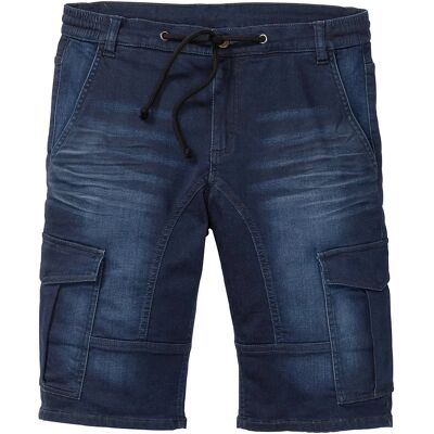 bonprix Teplákové džínsové bermudy Regular Fit 46 male bonprix Teplákové džínsové bermudy Regular Fit 46 male