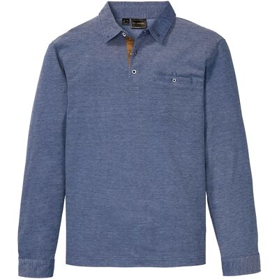 bonprix Polo tričko, piké, dlhý rukáv 60/62 (XXL) male bonprix Polo tričko, piké, dlhý rukáv 60/62 (XXL) male