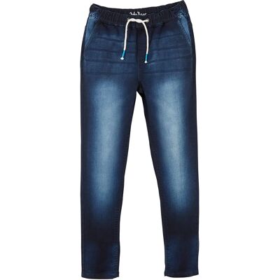 bonprix Mikinové džínsy, Regular Fit, rovné 140 male bonprix Mikinové džínsy, Regular Fit, rovné 140 male