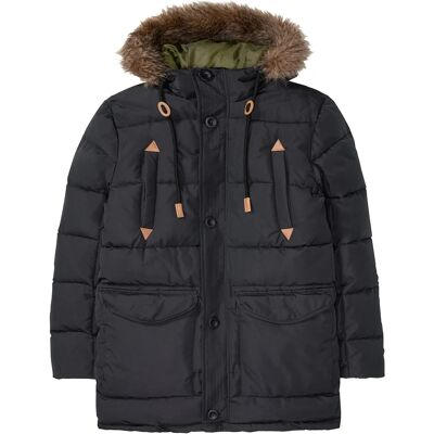 bonprix Funkčná bunda parka s umelou kožušinkou a koženkovými prvkami 46 male bonprix Funkčná bunda parka s umelou kožušinkou a koženkovými prvkami 46 male