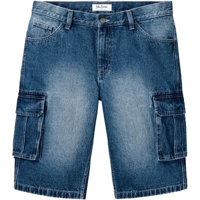 bonprix Kapsáčové džínsové bermudy, Relaxed Fit 52 male bonprix Kapsáčové džínsové bermudy, Relaxed Fit 52 male