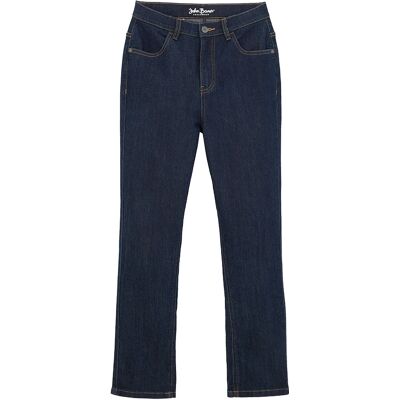 bonprix Slim Fit strečové džínsy, rovné, prestaviteľný pás 152 male bonprix Slim Fit strečové džínsy, rovné, prestaviteľný pás 152 male