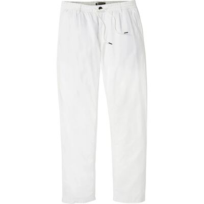 bonprix Nohavice bez zapínania Relaxed Fit, rovné, s plátnom 64 male bonprix Nohavice bez zapínania Relaxed Fit, rovné, s plátnom 64 male