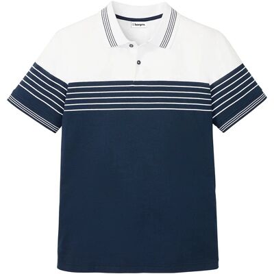 bonprix Džersejové polo tričko z čistej bavlny 44/46 (S) male bonprix Džersejové polo tričko z čistej bavlny 44/46 (S) male