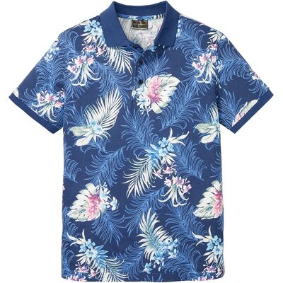 bonprix Polo tričko Hawaii, džersejové, krátky rukáv 44/46 (S) male bonprix Polo tričko Hawaii, džersejové, krátky rukáv 44/46 (S) male